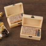 36pcs Alphabet wooden Stamp #ST0002 - Image 2