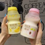 480ml Kawaii Peach strawberry bananna avocado Water Bottle - Image 7