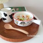 Shin Chan Ceramic Breakfast Bowl with Handle - Image 5