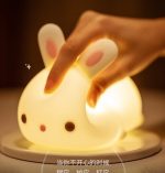 Rabbit silicone rechargeable night light - Image 4