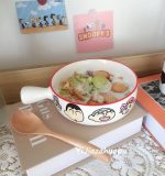 Shin Chan Ceramic Breakfast Bowl with Handle - Image 4