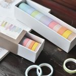 12pcs Pastel Color Washi tape