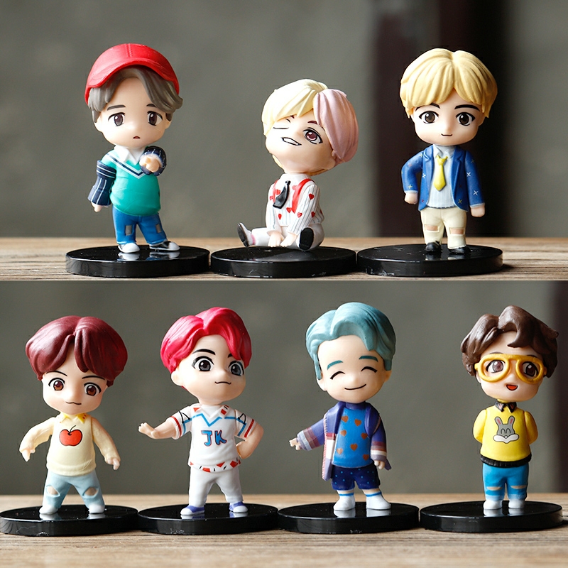 7pcs BTS figure set
