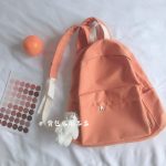 Solidcolor waterproof korean style Backpack - Image 3