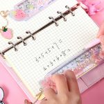 Glittery unicorn cat sakura kawaii ruler - Image 2