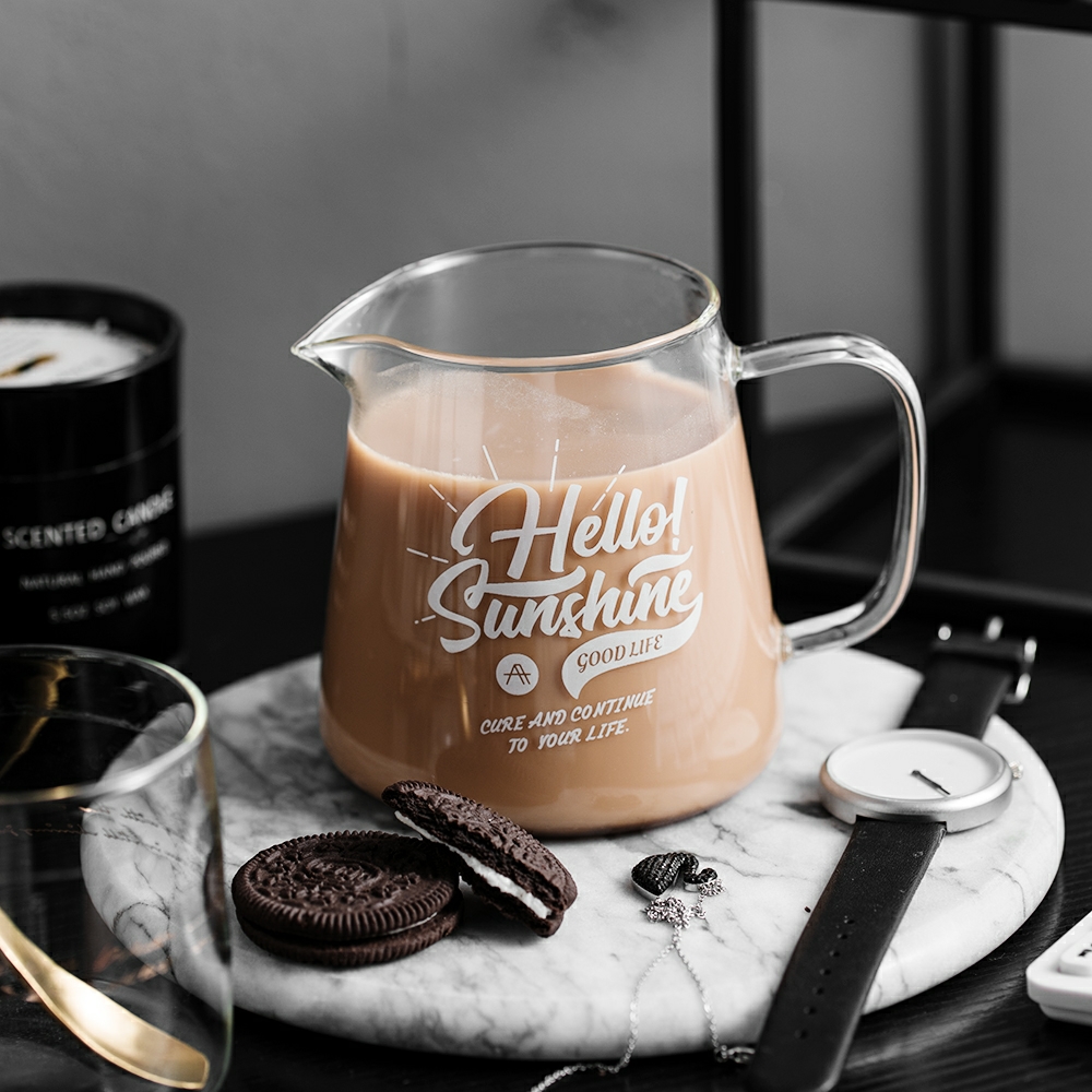 -2020316583 Nordic Style Milk Coffee Pot - Image 1