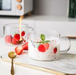 Strawberry glass cup - Image 8