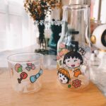 Japanese style one person drinking Glass Cup