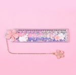 Glittery unicorn cat sakura kawaii ruler - Image 9
