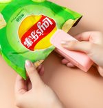 Portable mini plastic food bag sealer