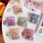 Mini cute binder korean notebook