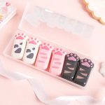 6pcs kawaii cat claw corrector tape