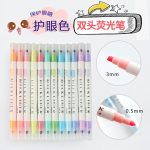 12pcs Double headed Milkliner Highlighters - Image 3