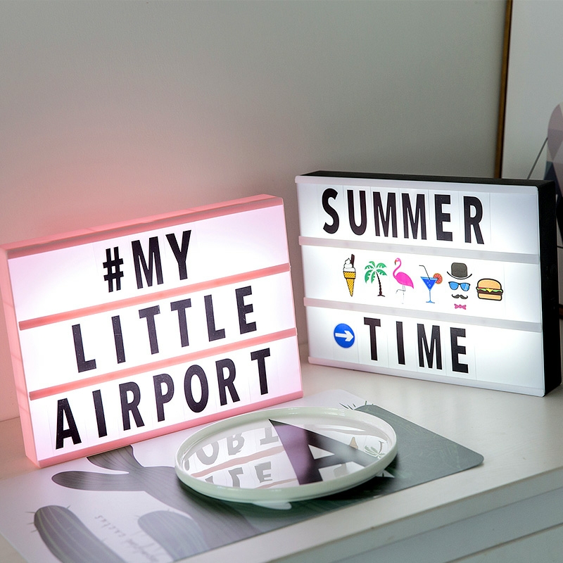 -461084944 Message light box night light - Image 1