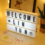 Message light box night light - Image 11