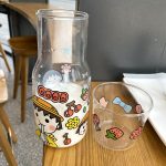 Japanese style one person drinking Glass Cup - Image 9