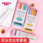 Japanese zebra mildliner double headed highlighter - Image 6