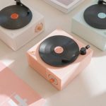 Retro Vinyl Record Player Bluetooth Speaker Phonograph