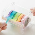 Washi tape cutter storage