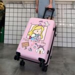 Kawaii Cinderella Bunny japanese leather trolley