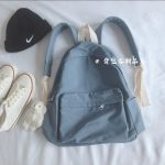 Solidcolor waterproof korean style Backpack - Image 4