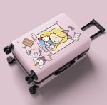 Kawaii Cinderella Bunny japanese leather trolley - Image 2