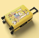 Kawaii Cinderella Bunny japanese leather trolley - Image 3