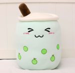A cup of milk tea with pearl plush pillow - Image 5