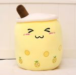 A cup of milk tea with pearl plush pillow - Image 6