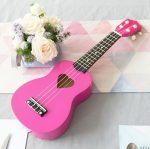 Pastel color wooden ukulele - Image 3
