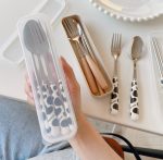 Stainless Steel portable Cutlery Set - Image 2