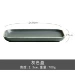 Pink grey one person breakfast tableware - Image 10
