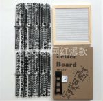 Rustic wooden letter message Board - Image 12