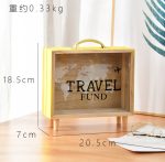 Wooden decorative large piggy Bank - Image 4