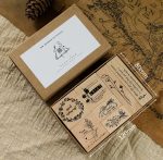 Retro Wooden Stamp set - Image 4