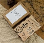 Retro Wooden Stamp set - Image 2