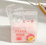 Kawaii Milk Glass Pot Strawberry Peach Avocado Banana - Image 7