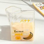 Kawaii Milk Glass Pot Strawberry Peach Avocado Banana - Image 9