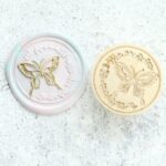 Sakura Butterfly Cake Wax Seal Stamp Head