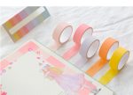 12pcs Pastel Color Washi tape - Image 5