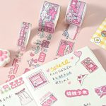 Cute Lizi Part Girl Colorful Washi llor - Image 2