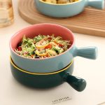 Solid Color Breakfast Salad Milk Bowl - Image 3