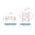 Pink Peachy Cup Bowl - Image 9