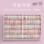 100pcs Japanese Washi Tape - Image 3
