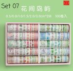 100pcs Japanese Washi Tape - Image 9