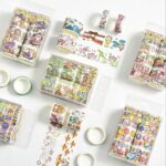 Cute Lizi Part Girl Colorful Washi llor
