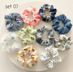 10pcs Beautiful Scrunchies Hair Accessories - Image 7