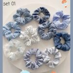 10pcs Beautiful Scrunchies Hair Accessories