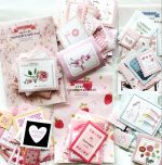 40pcs Sweet Memories Strawberry Stickers