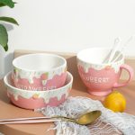 Sweet Strawberry Pink one person Cute Cup Bowl - Image 2